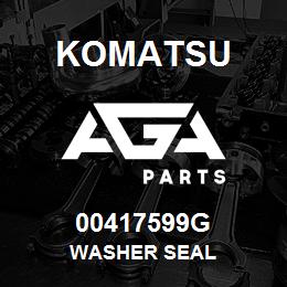 00417599G Komatsu WASHER SEAL | AGA Parts