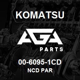 00-6095-1CD Komatsu NCD PAR | AGA Parts