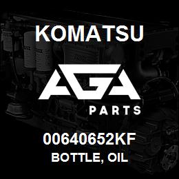 00640652KF Komatsu BOTTLE, OIL | AGA Parts