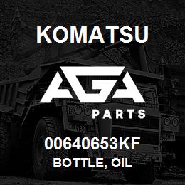 00640653KF Komatsu BOTTLE, OIL | AGA Parts