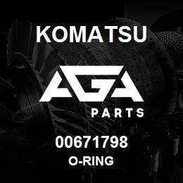 00671798 Komatsu O-RING | AGA Parts