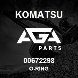 00672298 Komatsu O-RING | AGA Parts