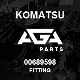 00689598 Komatsu FITTING | AGA Parts