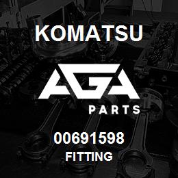 00691598 Komatsu FITTING | AGA Parts