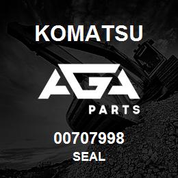00707998 Komatsu SEAL | AGA Parts