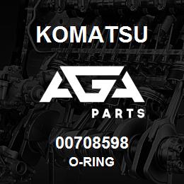 00708598 Komatsu O-RING | AGA Parts