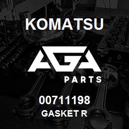 00711198 Komatsu GASKET R | AGA Parts