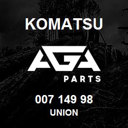 007 149 98 Komatsu Union | AGA Parts