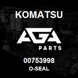 00753998 Komatsu O-SEAL | AGA Parts
