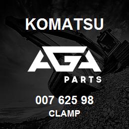 007 625 98 Komatsu Clamp | AGA Parts