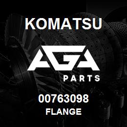 00763098 Komatsu FLANGE | AGA Parts
