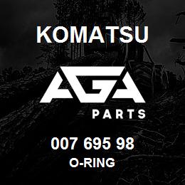 007 695 98 Komatsu O-ring | AGA Parts