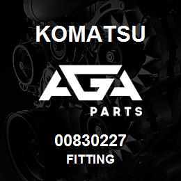 00830227 Komatsu FITTING | AGA Parts