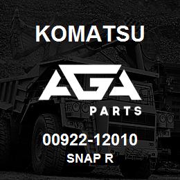 00922-12010 Komatsu SNAP R | AGA Parts
