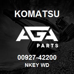 00927-42200 Komatsu NKEY WD | AGA Parts
