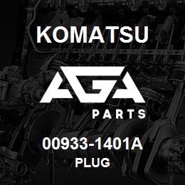 00933-1401A Komatsu PLUG | AGA Parts