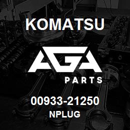 00933-21250 Komatsu NPLUG | AGA Parts