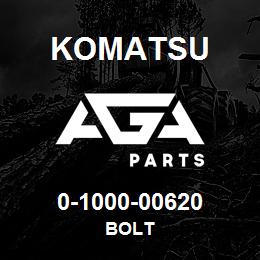 0-1000-00620 Komatsu BOLT | AGA Parts