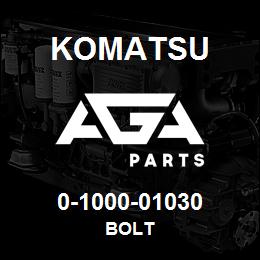 0-1000-01030 Komatsu BOLT | AGA Parts