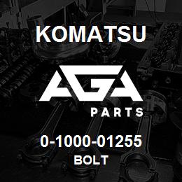 0-1000-01255 Komatsu BOLT | AGA Parts