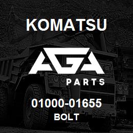01000-01655 Komatsu BOLT | AGA Parts