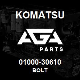 01000-30610 Komatsu BOLT | AGA Parts