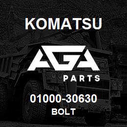 01000-30630 Komatsu BOLT | AGA Parts