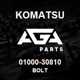 01000-30810 Komatsu BOLT | AGA Parts