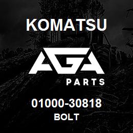 01000-30818 Komatsu BOLT | AGA Parts