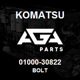 01000-30822 Komatsu BOLT | AGA Parts