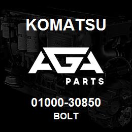 01000-30850 Komatsu BOLT | AGA Parts