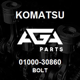 01000-30860 Komatsu BOLT | AGA Parts