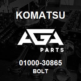 01000-30865 Komatsu BOLT | AGA Parts