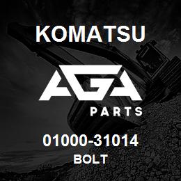01000-31014 Komatsu BOLT | AGA Parts