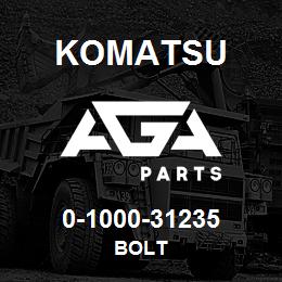 0-1000-31235 Komatsu BOLT | AGA Parts