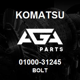 01000-31245 Komatsu BOLT | AGA Parts