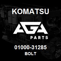 01000-31285 Komatsu BOLT | AGA Parts