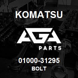 01000-31295 Komatsu BOLT | AGA Parts