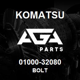 01000-32080 Komatsu BOLT | AGA Parts