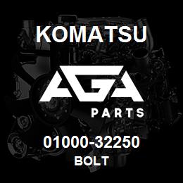 01000-32250 Komatsu BOLT | AGA Parts