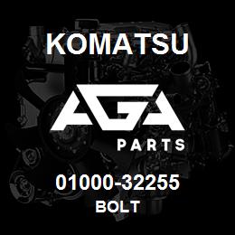 01000-32255 Komatsu BOLT | AGA Parts