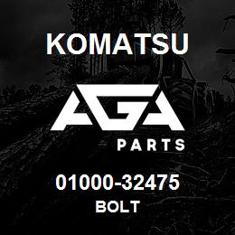 01000-32475 Komatsu BOLT | AGA Parts