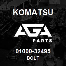 01000-32495 Komatsu BOLT | AGA Parts