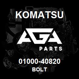 01000-40820 Komatsu BOLT | AGA Parts