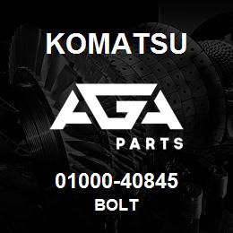 01000-40845 Komatsu BOLT | AGA Parts