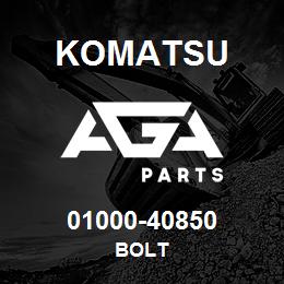 01000-40850 Komatsu BOLT | AGA Parts