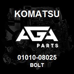 01010-08025 Komatsu BOLT | AGA Parts