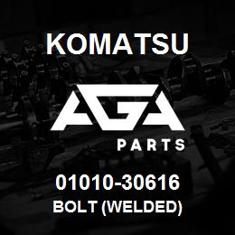 01010-30616 Komatsu BOLT (WELDED) | AGA Parts