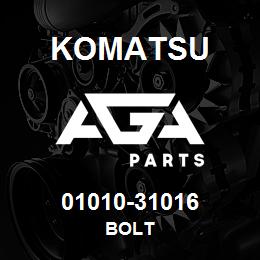 01010-31016 Komatsu BOLT | AGA Parts