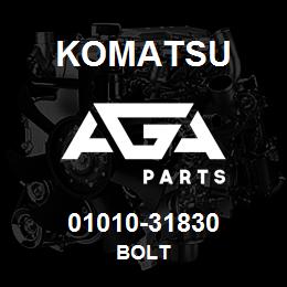 01010-31830 Komatsu BOLT | AGA Parts